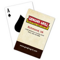 Individually Personalized Deck of Standard Size Playing Cards